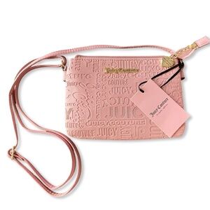 Juicy Couture Crossbody North South Triple Bag NWT